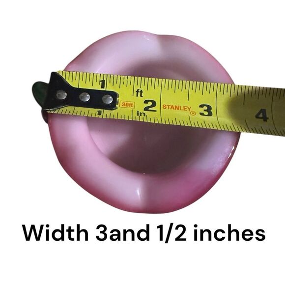 Vintage 2 flower shape rare ashtray. One pink and one yellow. - Picture 7 of 8